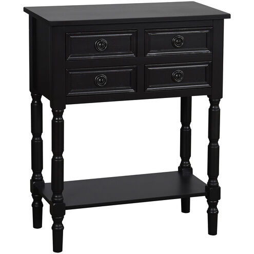 Barrett 23.5 X 11.75 inch Black Console Table