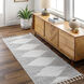 Alhambra 84 X 63 inch Light Grey Rug in 5 x 8, Rectangle
