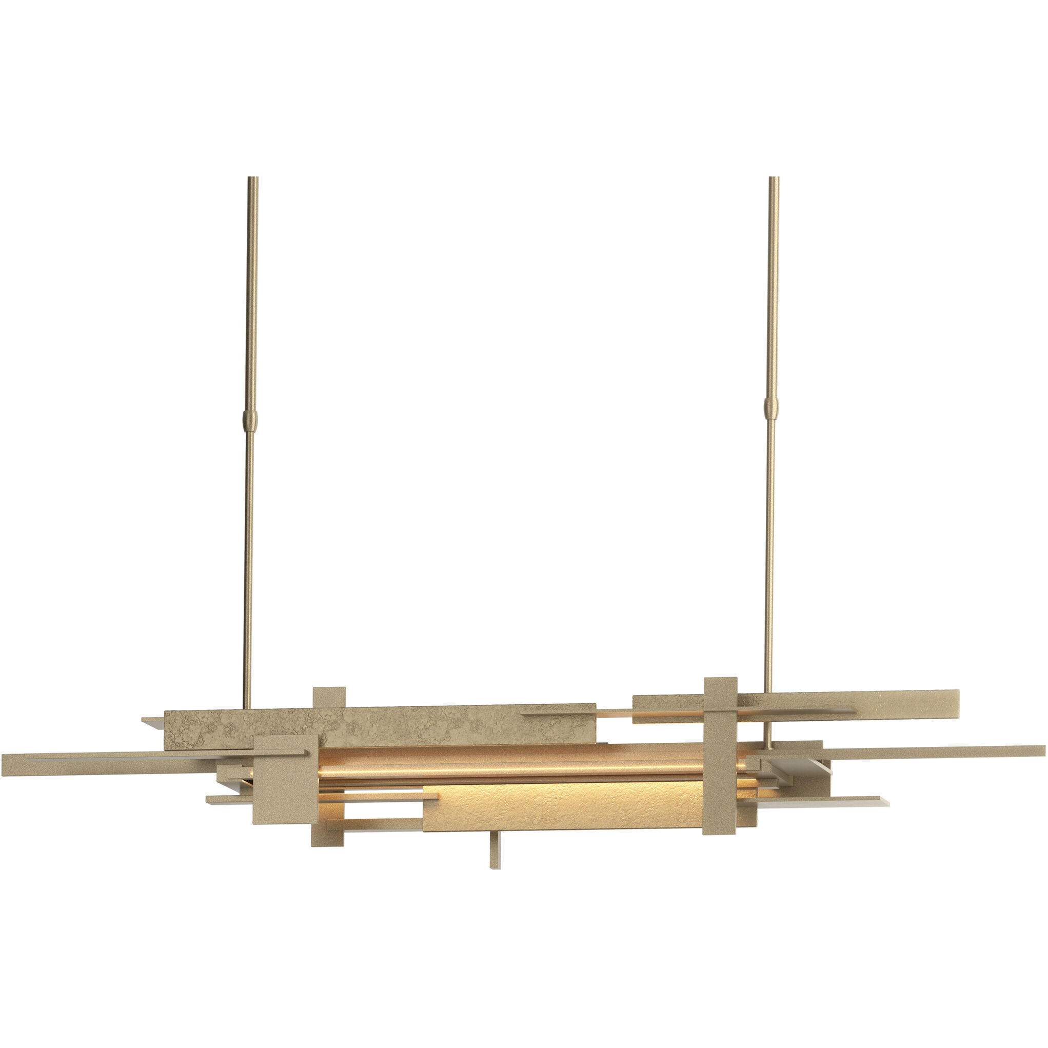 Planar LED 48.3 inch Soft Gold and Soft Gold Pendant Ceiling Light