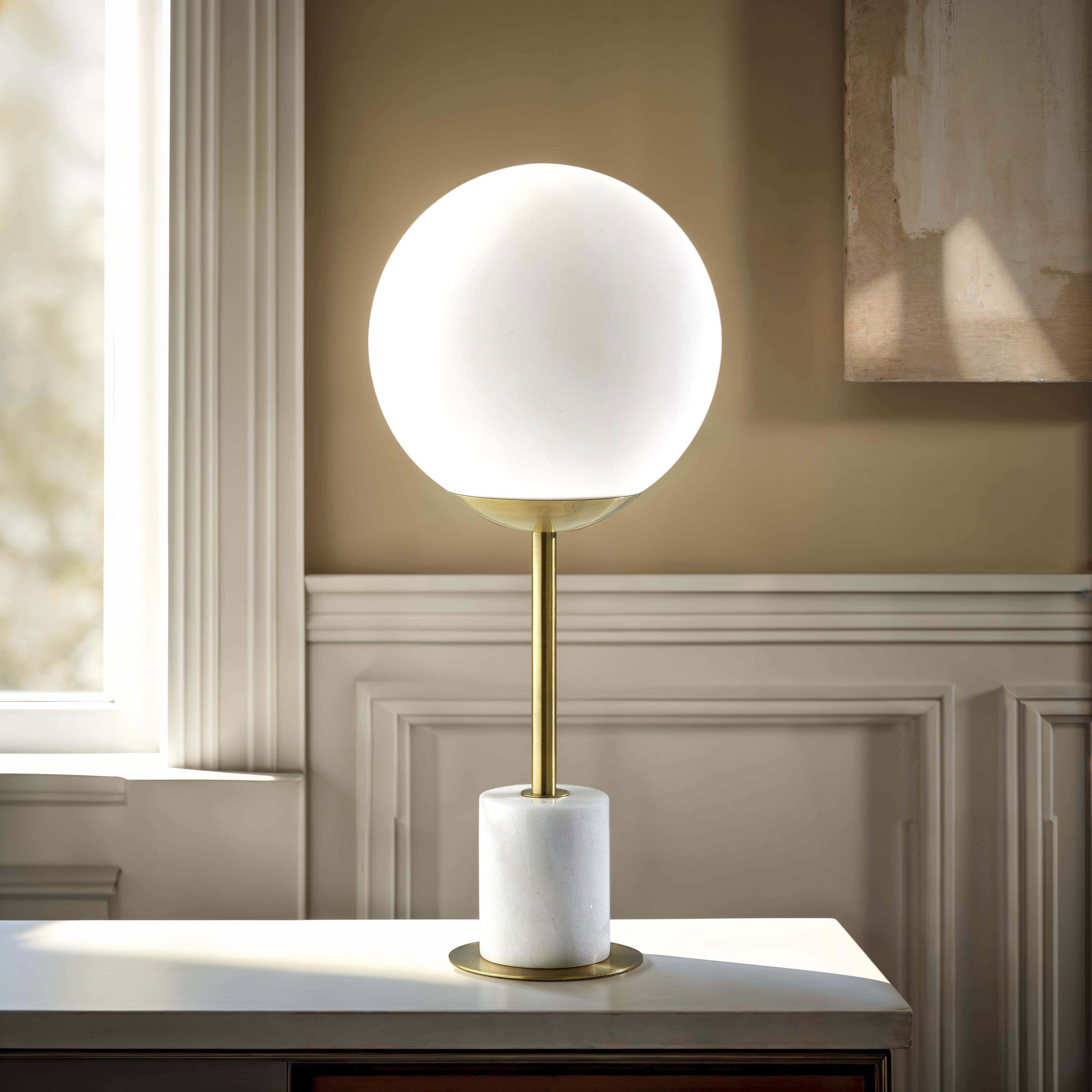 Terra 19 inch 40.00 watt Antique Brass Table Lamp Portable Light