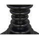 Scheiben 28 X 28 inch Hand Rubbed Black Side Table