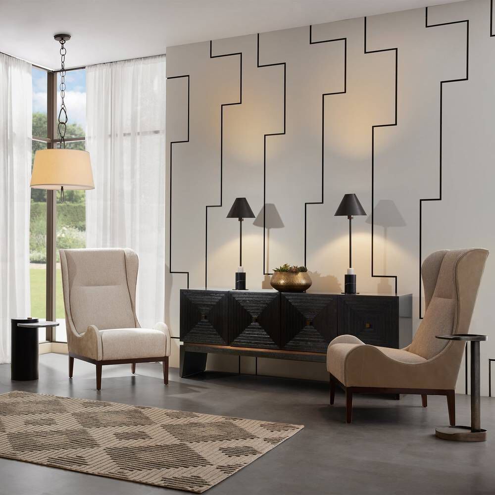 Slade 24 X 11 inch Graphite Drink Table