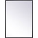 Wyn 28 X 20 inch Black Medicine Cabinet