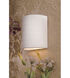 ML 1 Light 10 inch White Ceramic Outdoor Wall Sconce in Incandescent, Great Outdoors