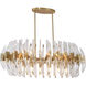 Canada 12 Light 18 inch Copper Chandelier Ceiling Light