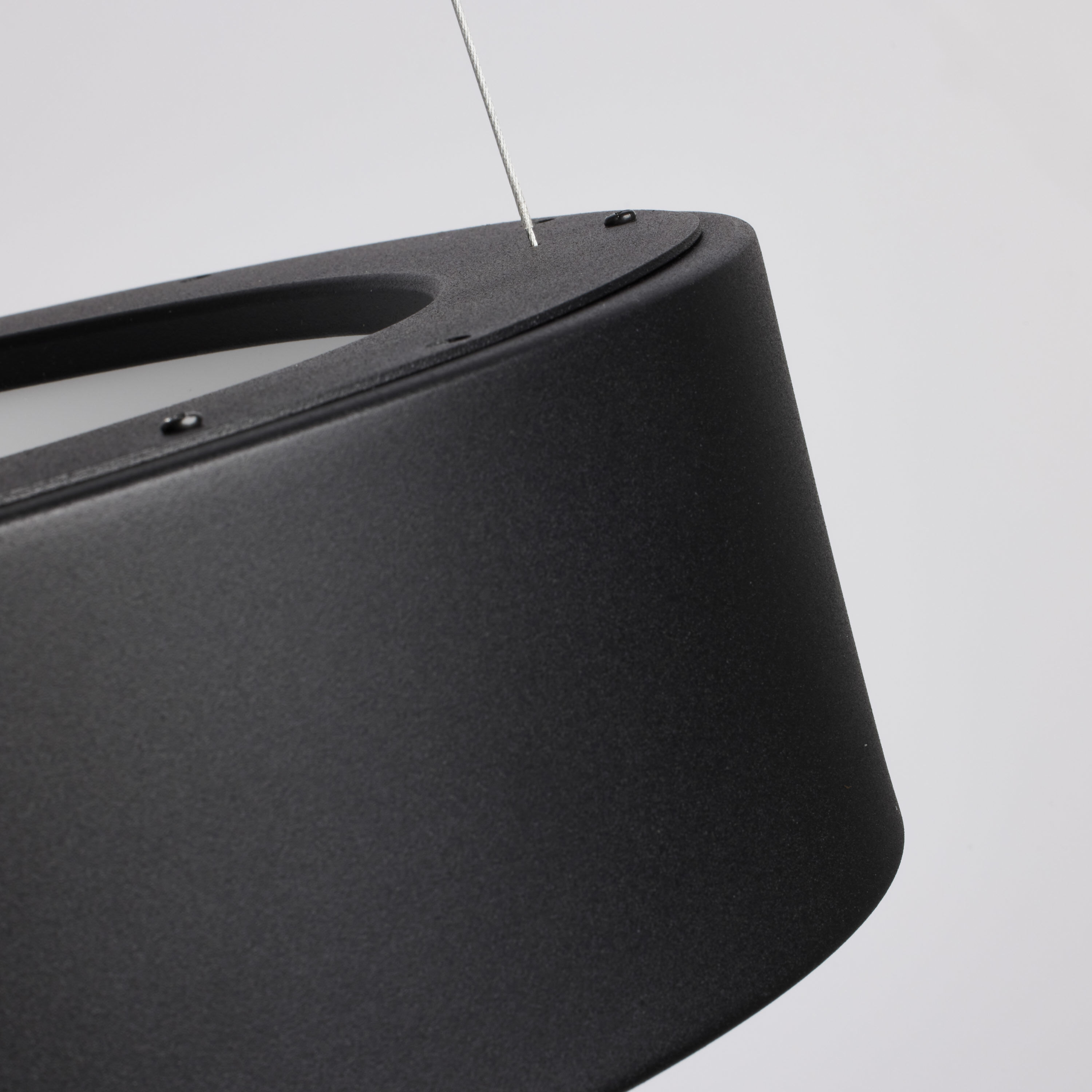 Orbit LED 23 inch Black Pendant Ceiling Light