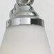 Hudson 2 Light 13.75 inch Chrome Bath Bar Wall Light