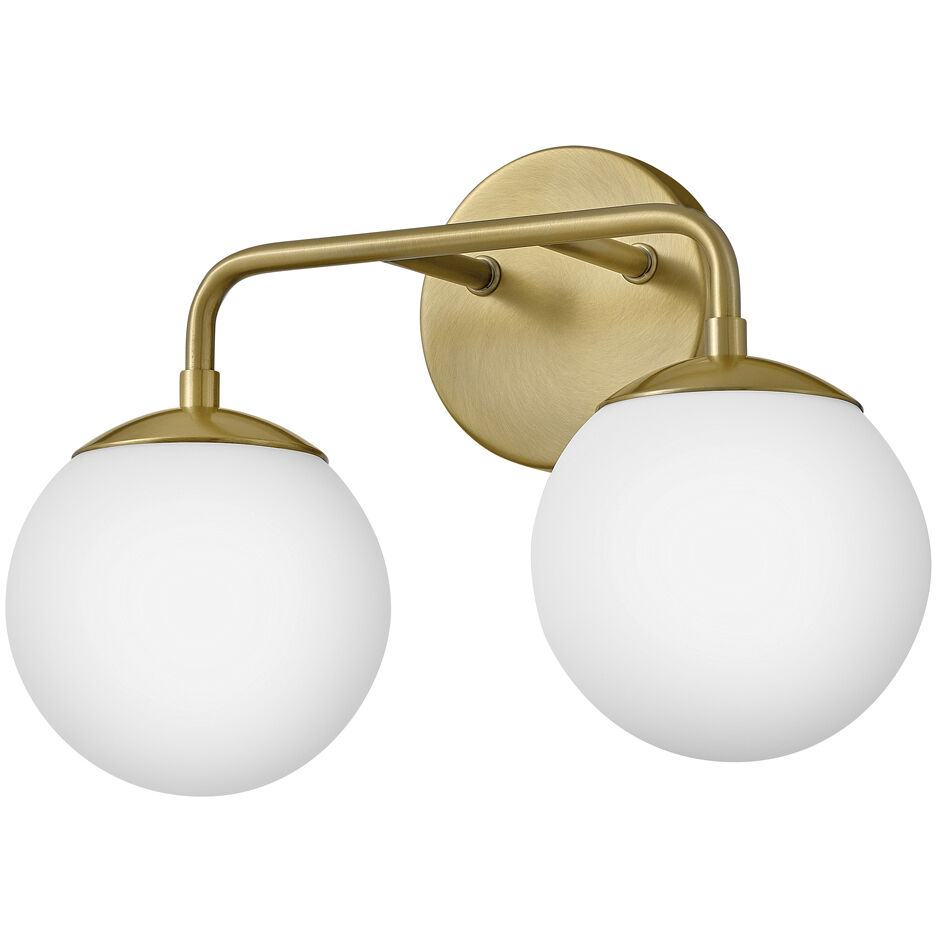 Julep LED 15 inch Lacquered Brass Bath Light Wall Light