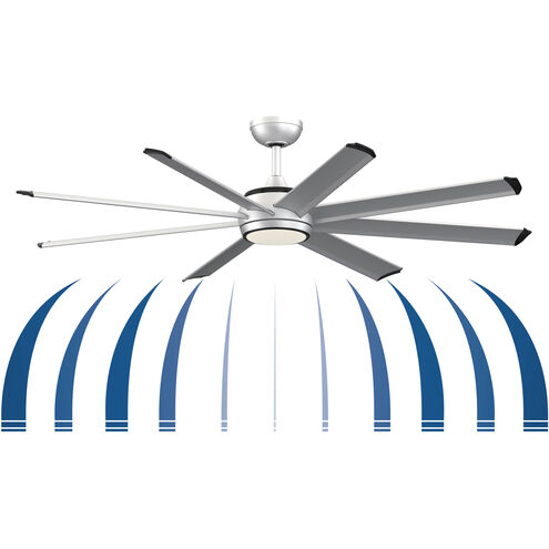 Stellar Custom 9.21 inch Silver Fan-Multi, Blades Sold Separately