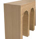 Enzo 68.5 X 17 inch White Oak Console