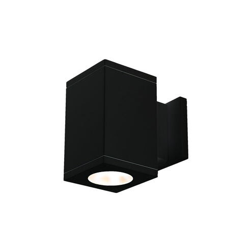 Cube Arch LED 5.5 inch Black Sconce Wall Light in Flood, 90, 2700K, Away From Wall