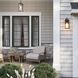 Cantley 1 Light 16 inch Antique Bronze Outdoor Wall Lantern