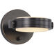 Blanco LED 7.25 inch Urban Bronze Bath Vanity Light Wall Light in Urban Bronze and Alabaster