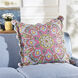 Mika 30 X 7 inch Multi and White Pillow