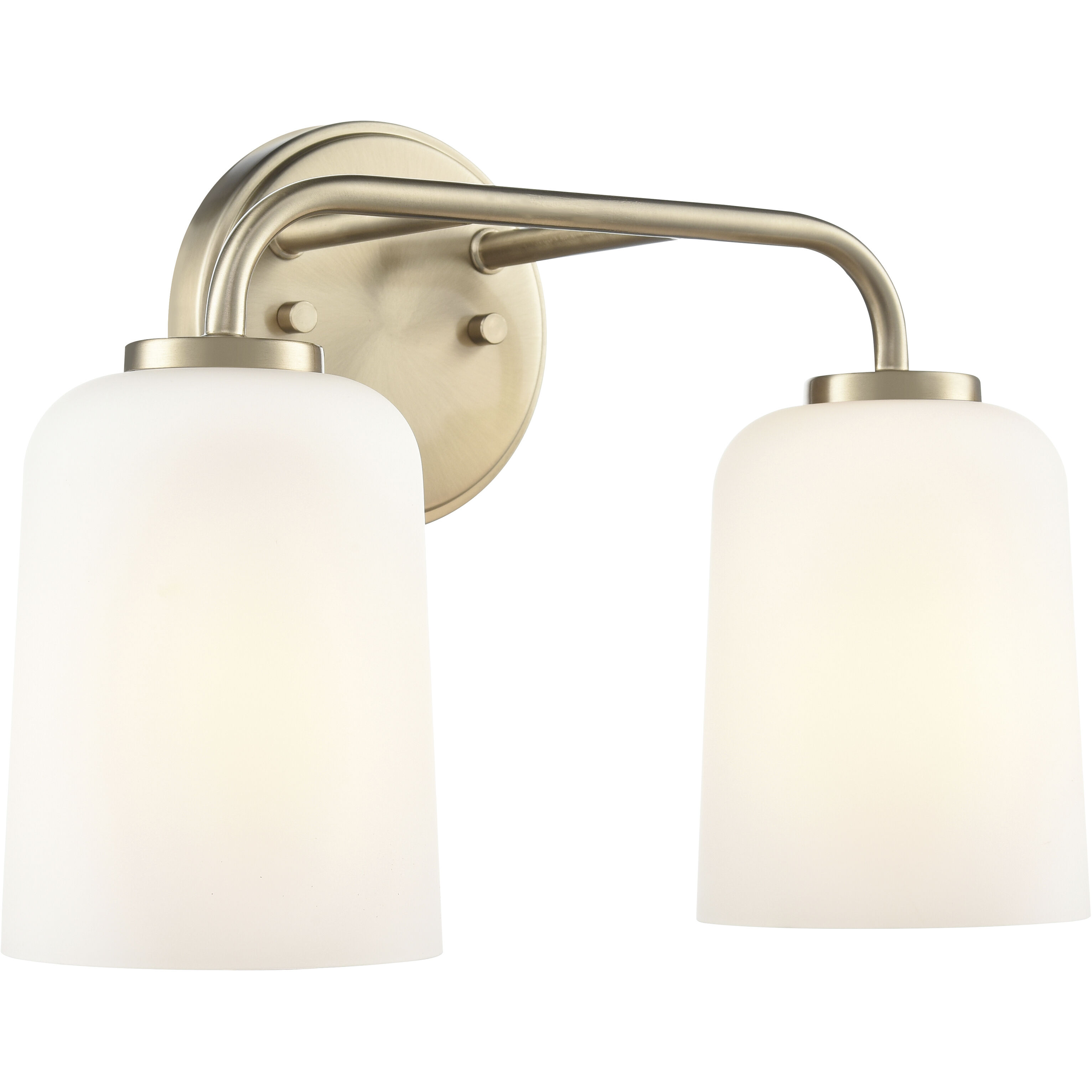 Laphia 2 Light 14 inch Modern Gold Bathroom Vanity Light Wall Light