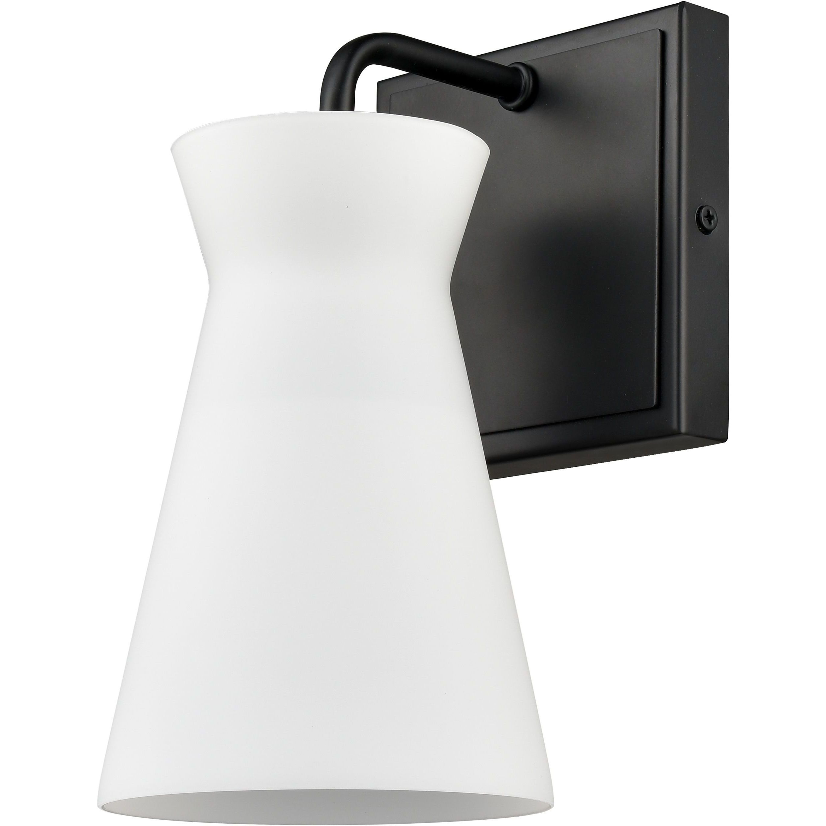 Brookville Vanity Light Wall Light in Matte Black