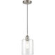 Paladin 1 Light 7.13 inch Brushed Satin Nickel Mini Pendant Ceiling Light