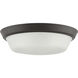 Edessa 3 Light 16 inch Antique Bronze Flush Mount Ceiling Light