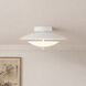 Prescott 15.63 inch Antique White Flush Mount Ceiling Light