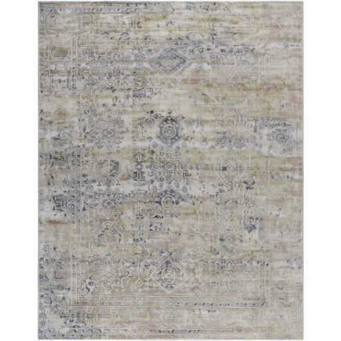 Jordan 120 X 120 inch Metallic - Silver / Sterling Grey / Grey Handmade Rug in 10 Ft Round