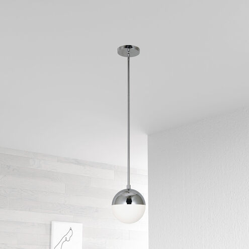 Dayana 1 Light 7 inch Polished Chrome Pendant Ceiling Light