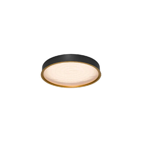 Pan 20 inch Satin Dark Gray Flush Mount Ceiling Light