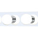 Vanity Strips 4 Light 24 inch Chrome Vanity Light Wall Light