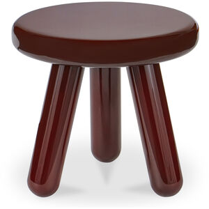Joy 19 X 19 inch Red Accent Table