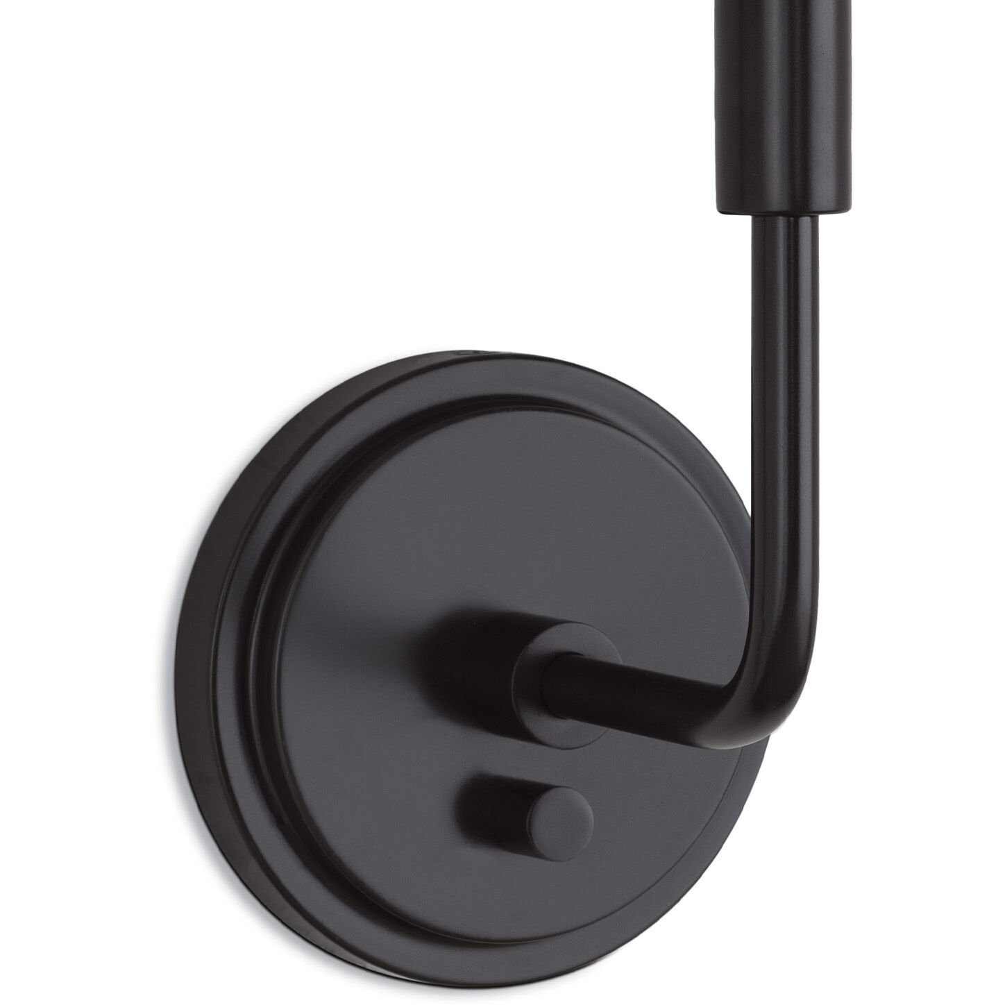 Polly 1 Light 8 inch Blackened Brass Sconce Wall Light in Rattan Shade