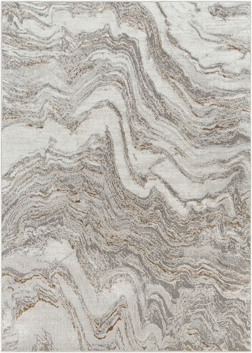 Allegro 84 X 63 inch Taupe Rug, Rectangle