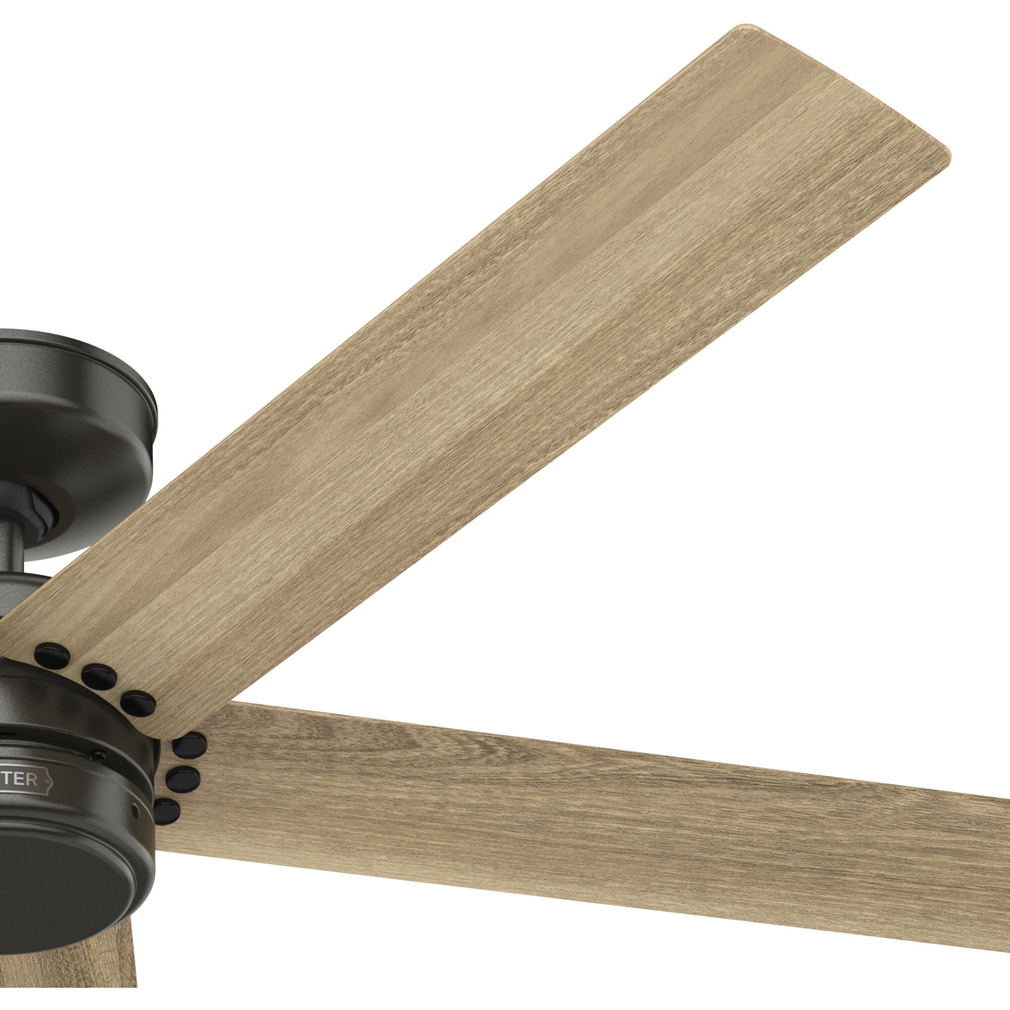 Burton 52 inch Noble Bronze with Golden Maple Blades Outdoor Ceiling Fan