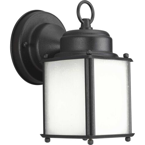 Roman Coach 1 Light 7 inch Textured Black Outdoor Wall Lantern, Small