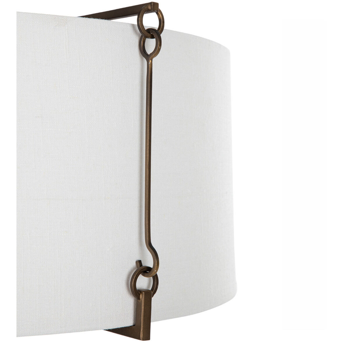 Theresa 2 Light 19.5 inch Matte Bronze Semi-Flush Mount Ceiling Light