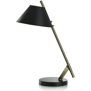 Brigg 20.75 inch 8.00 watt Matte Black Table Lamp Portable Light