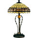 Bert 24 inch 7.5 watt Tiffany Bronze Table Lamp Portable Light