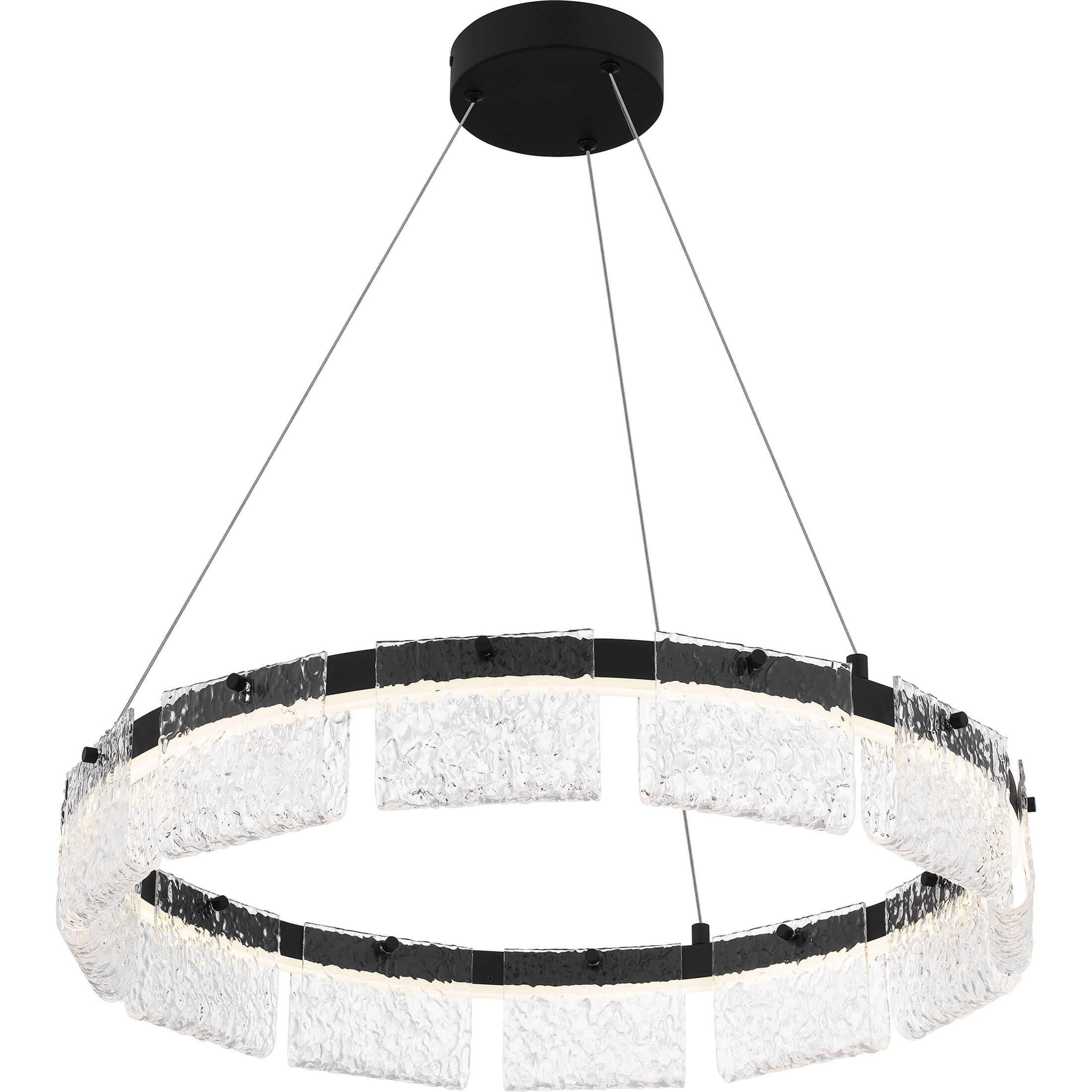 Alice LED 24.75 inch Matte Black Pendant Ceiling Light