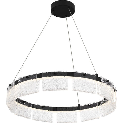 Alice LED 24.75 inch Matte Black Pendant Ceiling Light