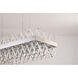 Canada LED 14 inch Chrome LED Chandelier Ceiling Light
