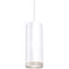 Cameo LED 4 inch White Pendant Ceiling Light