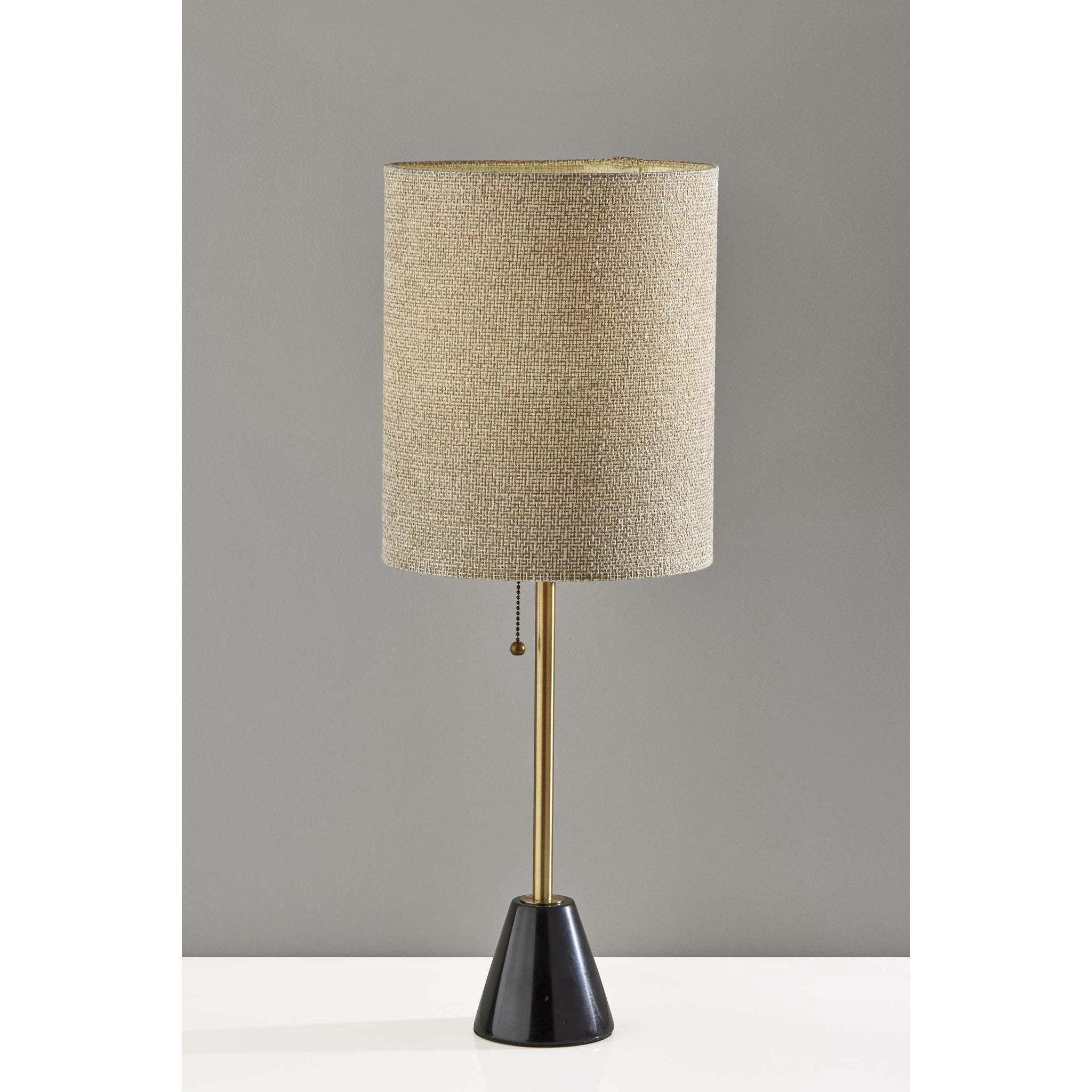 Tucker 28 inch 100.00 watt Antique Brass Table Lamp Portable Light