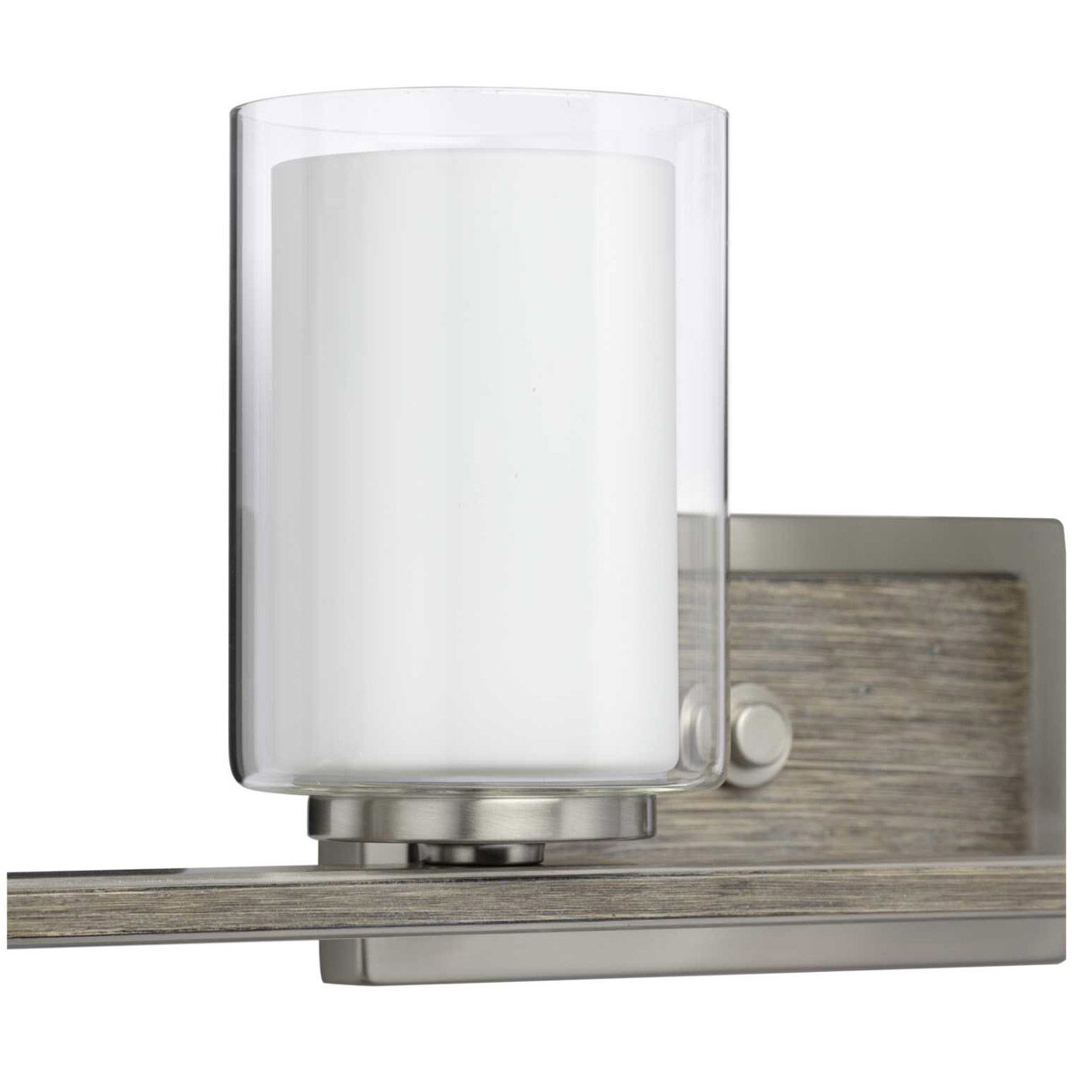 Beaches 4 Light 34 inch Brushed Nickel Bath Vanity Wall Light