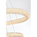 Bowen 2 Light 18 inch Satin Gold Chandelier Ceiling Light