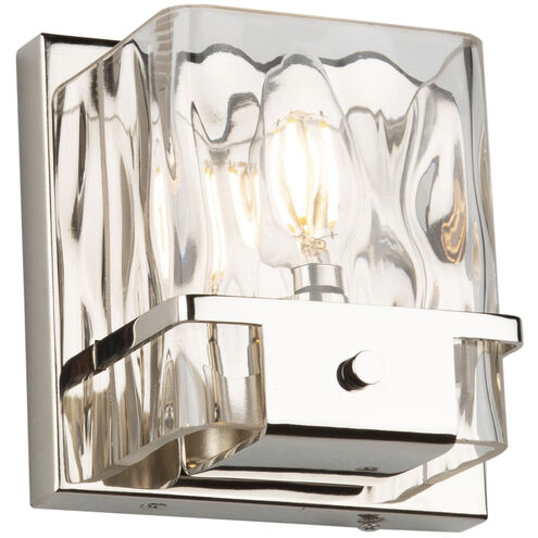 Wiltshire 1 Light 6 inch Polished Nickel Vanity Light Wall Light