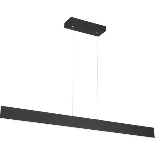 Holm LED 48 inch Matte Black Island Light Ceiling Light