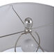 Cameron 31 inch 150.00 watt Clear Seeded Table Lamp Portable Light