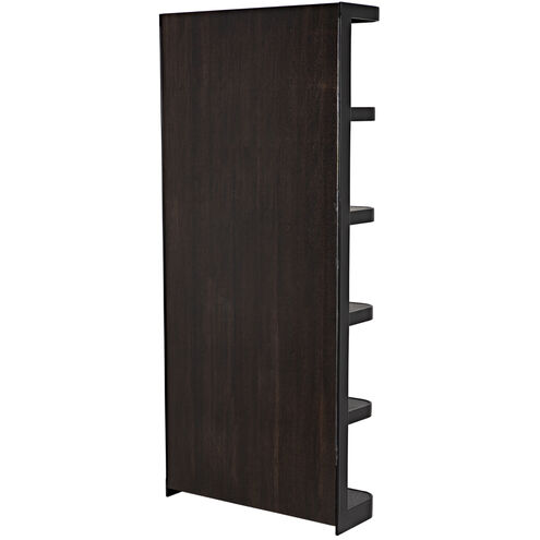 Dido Matte Black Bookcase