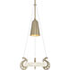 Lens 1 Light 12.2 inch Soft Gold Mini Pendant Ceiling Light - Open Box