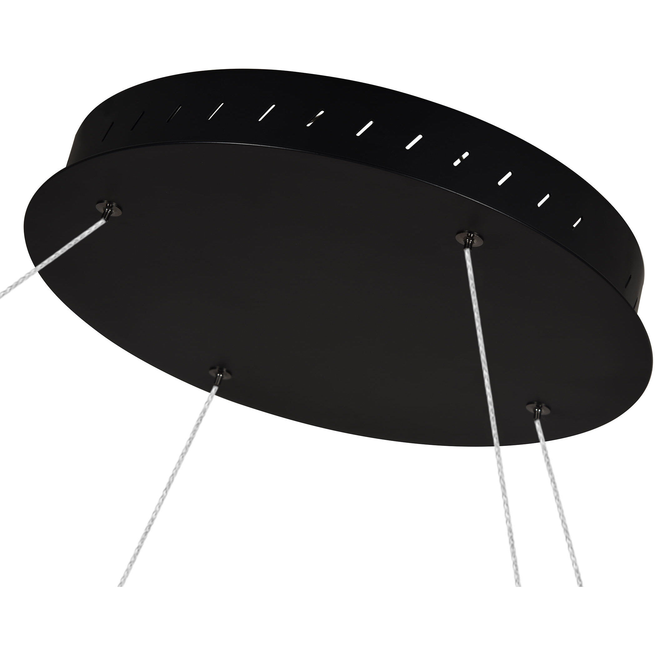 Tania 60 inch Black Chandelier Ceiling Light