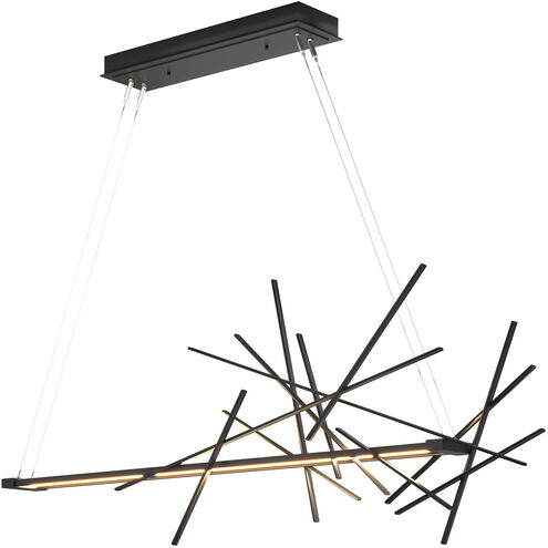 Cascade LED 50.9 inch Black Pendant Ceiling Light