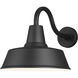 Sean Lavin Barn Light Outdoor Wall Lantern in Black, Large